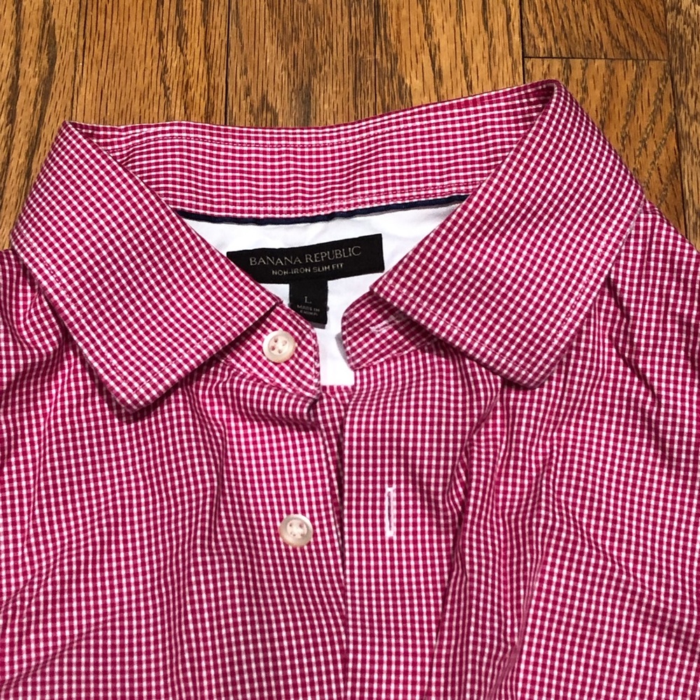 Banana Republic men’s slim fit dress shirt